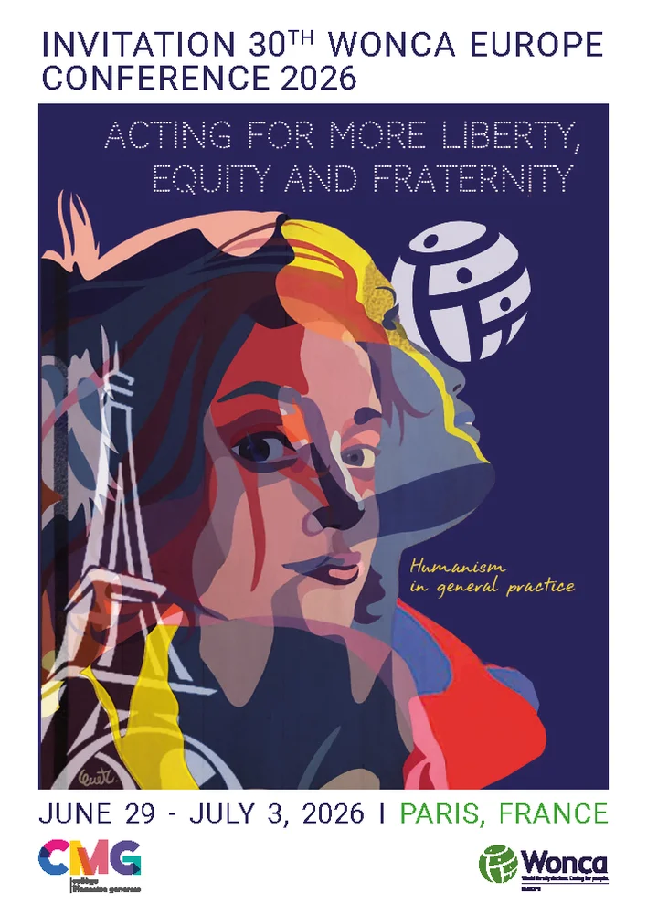 Affiche du 30e congrès WONCA Europe 2026